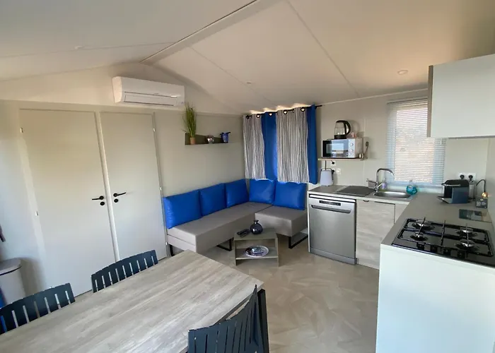 Holiday home St Raphael- Mobile 3ch Clim -magnifique Vue Mer-ile D'or - Plages Et Piscine *