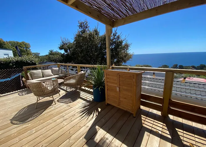 St Raphael- Mobile 3ch Clim -magnifique Vue Mer-ile D'or - Plages Et Piscine