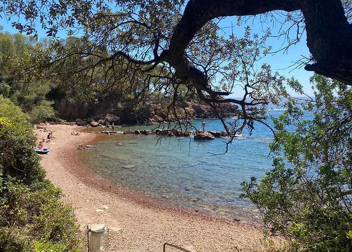 Holiday home St Raphael- Mobile 3ch Clim -magnifique Vue Mer-ile D'or - Plages Et Piscine