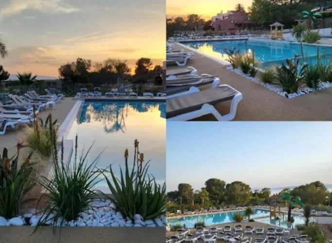 St Raphael- Mobile 3ch Clim -magnifique Vue Mer-ile D'or - Plages Et Piscine Holiday home Saint-Raphael (Var)